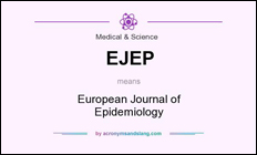 Эмблема журнала European Journal of Epidemiology